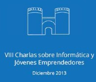 Cartel VIII Charlas sobre Informática y Jóvenes Emprendedores