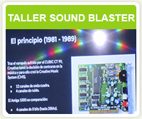 Taller «Sound Blaster: cómo una compañía asiática cambió el mundo del sonido en PC para siempre»