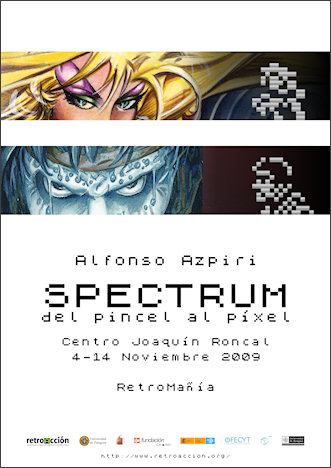 Cartel Spectrum de Azpiri