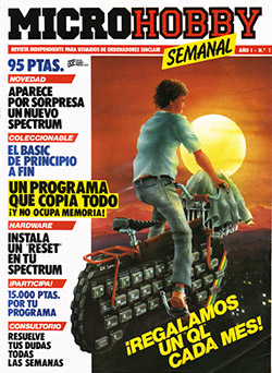 Portada MicroHobby nº 1