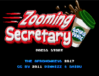 Zooming Secretary GOING PANIC