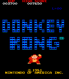 Torneo de Donkey Kong (Arcade, 1981)