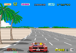 Torneo de Out Run (Arcade, 1986)