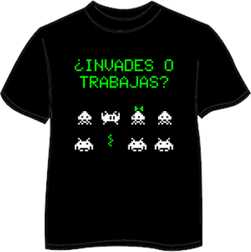 Camiseta Invades o Trabajas